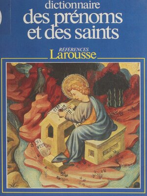 cover image of Dictionnaire des prénoms et des saints
